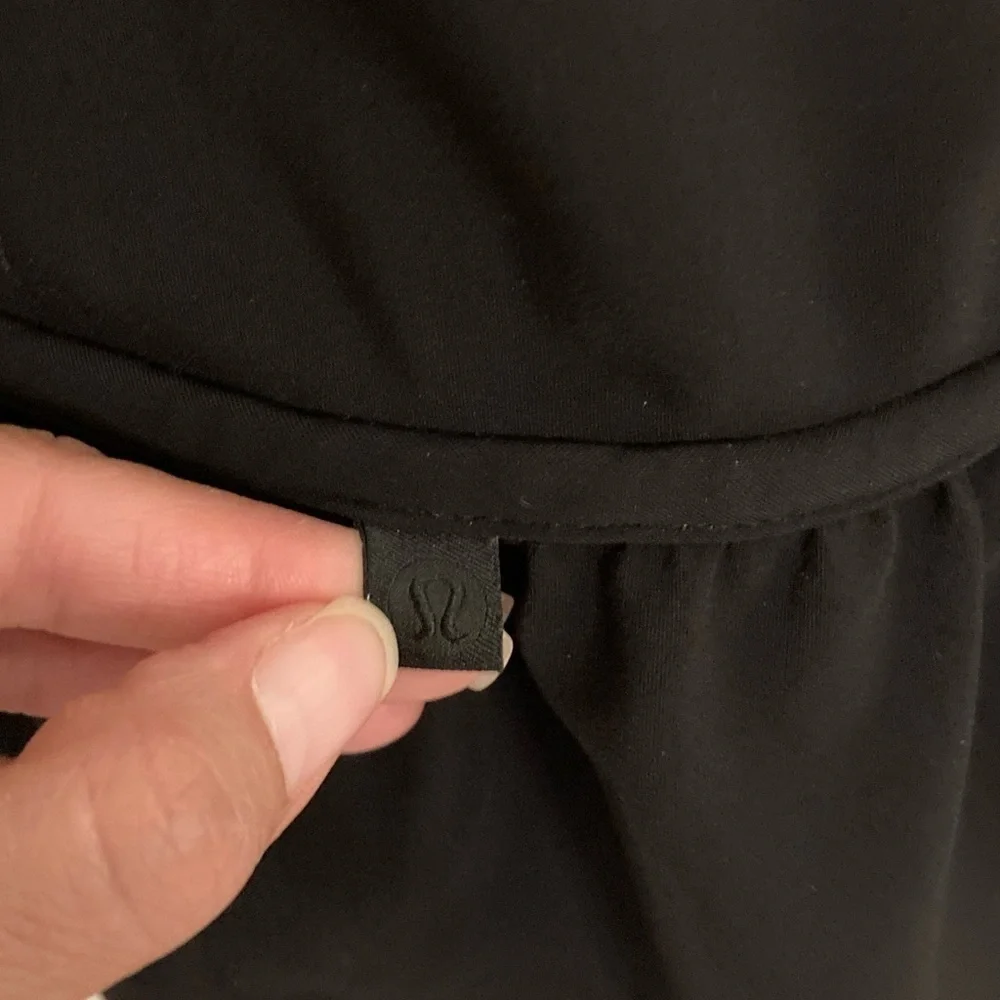 Rare Lululemon Both Ways Dress Parallel Stripe / Black 4-6